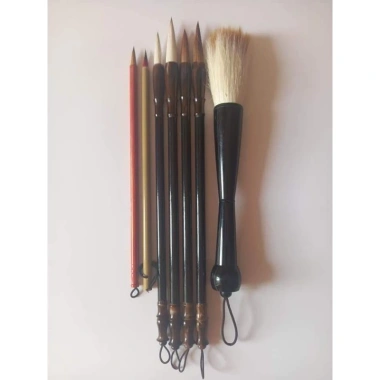Combo bộ viết thư pháp đầy đủ - Bút, mực, giấy, giảm còn 599.000đ - Dễ học