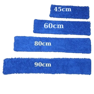 Combo Bông Miếng Nùi Lau Nhà Bẹ San Hô 45-90cm Thay Thế Microfiber Siêu Thấm Hút