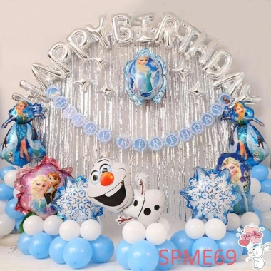 Combo Bóng Sinh Nhật Elsa cho Bé Gái - Thiết Kế Công Chúa, Giá 108.500₫ 14