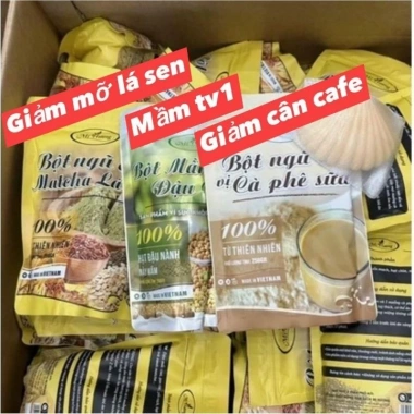 Combo Bột Ngũ Cốc Matcha, Lá Sen, Cà Phê Sữa, Mầm Đậu Nành - Giảm giá 22% chỉ 97.000đ 6