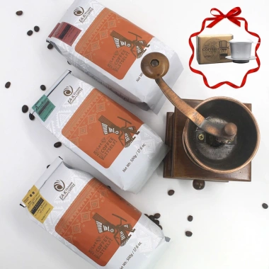 Combo Cà Phê Mộc EAK 500gr + Phin Nhôm Pha Cà Phê - Cafe Rang Xay, Giá ưu đãi 175k 3