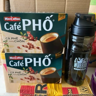 Combo Café Phố Café Hương Chồn 2 Hộp - Bình Nước Warrior 700ml Giá Chỉ 129.000 Đ 3