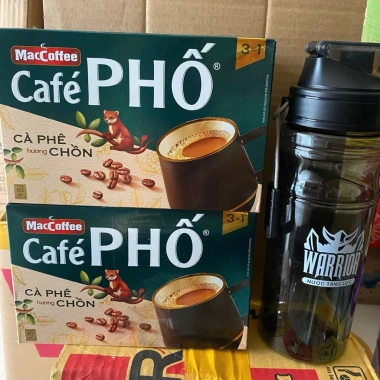 Combo Café Phố Café Hương Chồn 2 Hộp - Bình Nước Warrior 700ml Giá Chỉ 129.000 Đ 5