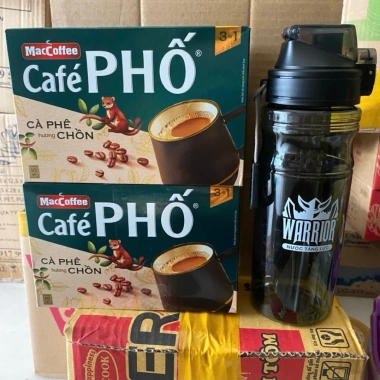 Combo Café Phố Café Hương Chồn 2 Hộp - Bình Nước Warrior 700ml Giá Chỉ 129.000 Đ 6
