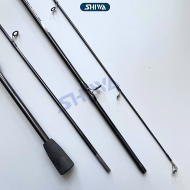 Combo Cần Câu Lure Sói Đen Máy Ngang và Đứng - Bộ Lure Cá Lóc Giá Rẻ 100k - SHIWA