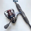 Combo Cần Câu Lure Sói Đen Máy Ngang và Đứng - Bộ Lure Cá Lóc Giá Rẻ 100k - SHIWA 7