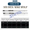 Combo Cần Câu Lure Sói Đen Máy Ngang và Đứng - Bộ Lure Cá Lóc Giá Rẻ 100k - SHIWA 9