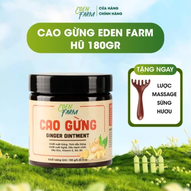 Combo Cao Gừng Xoa Bóp Xương Khớp - Tan Mỡ Bụng, Giảm Đau Cổ Vai Gáy, Thư Giãn 152k 10