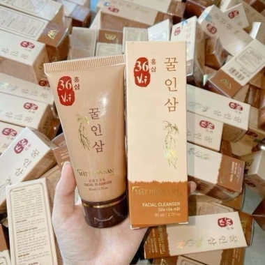 Combo Cao Kem Mụn Sâm Đỏ 36 Vị 15g + Sữa Rửa Mặt Đông Y Mật Nhân Sâm 80ml – Giá ưu đãi 199.000