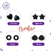 Combo Cặp Đệm Kính Silicon TinyShine Nhỏ Gọn Nữ Giữ Gọng Chống Trượt Siêu Nhẹ 49k 8