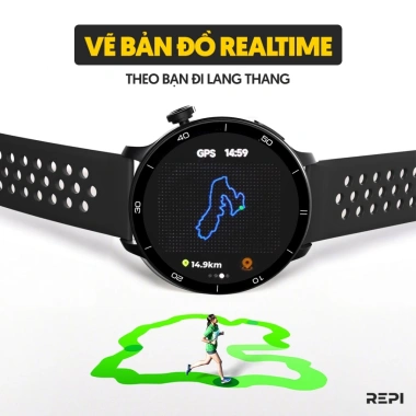 Combo Cặp Đôi Đồng Hồ Thông Minh BEEWACTH ACTIVE 1 + REPI BAND - Bảo Hành 12 Tháng - Nghe Gọi Trực Tiếp - 2.390.000 VND