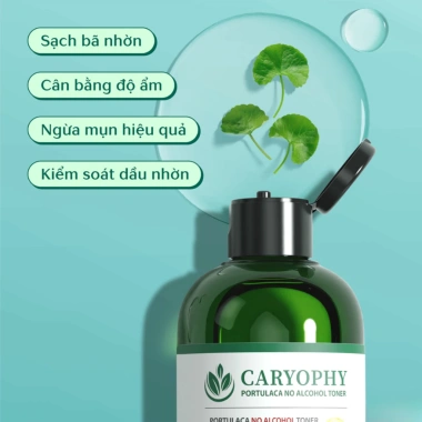 Combo CARYOPHY Portulaca Hàn Quốc chăm sóc da mụn - Toner, Serum, Kem dưỡng, Mặt nạ 239.000₫ 4
