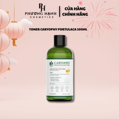 Combo Caryophy Portulaca Hàn Quốc - Toner, Serum, Kem dưỡng, Mặt nạ da mụn, Giá ưu đãi 307k