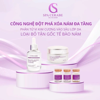 Combo Cerave Serum và Kem Dưỡng Da Giảm Nám Tàn Nhang và Nếp Nhăn 30ml và 30g Giá 850k