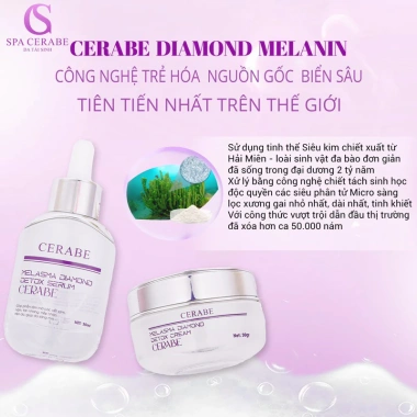 Combo Cerave Serum và Kem Dưỡng Da Giảm Nám Tàn Nhang và Nếp Nhăn 30ml và 30g Giá 850k