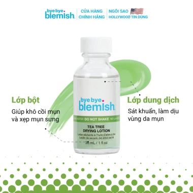 Combo Chấm Giảm Mụn Viêm và Thâm Nhanh 30ml Tràm Trà và Vitamin C Giá 1tr