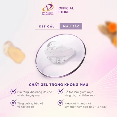 Combo chấm mụn nghệ vàng Curcumin + nghệ trắng Nano THC Decumar - Mờ sẹo thâm, 255k 3 Combo chấm mụn nghệ vàng Curcumin + nghệ trắng Nano THC Decumar - Mờ sẹo thâm, 255k 3