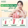Combo chăm sóc da đậu đỏ cỏ cây 150g: làm sạch sâu, dưỡng ẩm, dưỡng sáng, tặng mini size 4