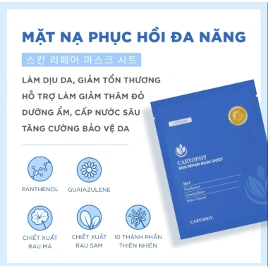 Combo Chăm Sóc Da Mụn Caryophy: Mặt Nạ, Toner, Serum, Kem Dưỡng, Gel Tẩy Da Chết - Giá chỉ 237.000đ 6