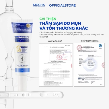 Combo Chăm Sóc Da Mụn Mocha Hạn Chế Tái Phát, Tặng Sữa Rửa Mặt 25gr - Chỉ 1,288,000₫ 8 Combo Chăm Sóc Da Mụn Mocha Hạn Chế Tái Phát, Tặng Sữa Rửa Mặt 25gr - Chỉ 1,288,000₫ 8