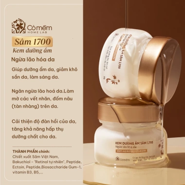 Combo Chăm Sóc Da Sâm 1.700 – Ngừa Lão Hoá, Mờ Nếp Nhăn, Đốm Nâu – Giá ưu đãi 1.920.000 VND 2 Combo Chăm Sóc Da Sâm 1.700 – Ngừa Lão Hoá, Mờ Nếp Nhăn, Đốm Nâu – Giá ưu đãi 1.920.000 VND 2