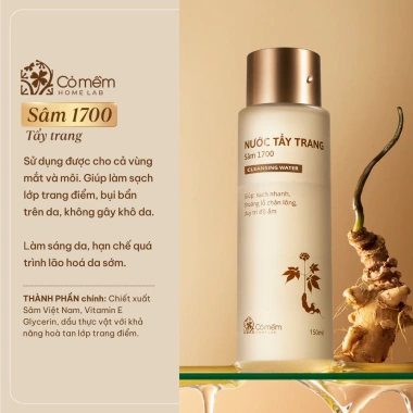 Combo Chăm Sóc Da Sâm 1.700 – Ngừa Lão Hoá, Mờ Nếp Nhăn, Đốm Nâu – Giá ưu đãi 1.920.000 VND
