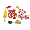 Combo chữ Phúc Thọ Lộc Phát Tài – Dán dưa, dừa, bưởi, quạt, mẹt | Set Trang Trí Tết Nguyên Đán 2.024 giảm giá 19.710₫ 3