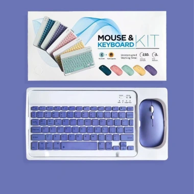 Combo Chuột Bàn Phím Bluetooth SMTech Không Dây Êm Ái Giá 168k cho Laptop iPad