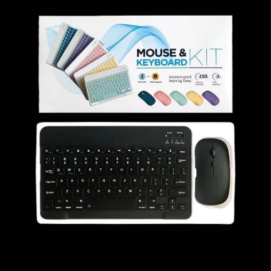 Combo Chuột Bàn Phím Bluetooth SMTech Không Dây Êm Ái Giá 168k cho Laptop iPad