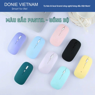 Combo Chuột Bluetooth + Bàn Phím Donie M02 - Cho Laptop, iPad, Giá 79.000đ 2