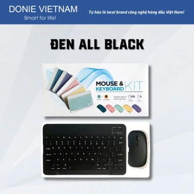 Combo Chuột Bluetooth + Bàn Phím Donie M02 - Cho Laptop, iPad, Giá 79.000đ 7