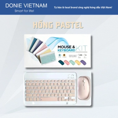Combo Chuột Bluetooth + Bàn Phím Donie M02 - Cho Laptop, iPad, Giá 79.000đ 9