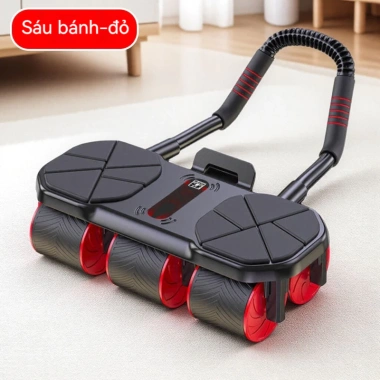 Combo con lăn tập bụng 6 bánh và thảm Giảm eo, siết chặt cơ bụng, giá 269.000₫