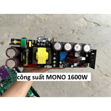Combo công suất 220V 1.600W 1 kênh mono - Tiết kiệm, giá chỉ 4.73 triệu