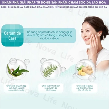 Combo Curel Da Khô và Nhạy Cảm - Kem Dưỡng Phục Hồi + Sữa Rửa Mặt Tạo Bọt, Ngừa Khô Căng, Mẩn Đỏ, 233.901₫ 8