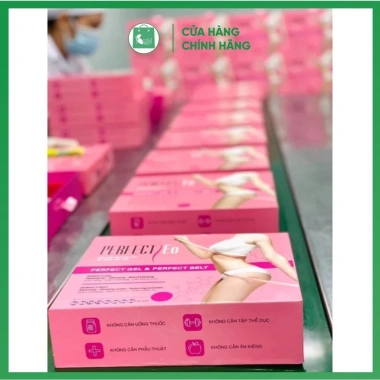 Combo Đai Gel Giảm Mỡ Perfect Eo Chính Hãng - Giảm 35% Đốt Mỡ Bụng, Đánh Bay Vòng 3 3