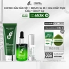 Combo DAILY EFFECT Sữa Rửa Mặt 120ml + Serum HA B5 30ml + Gel Chấm Mụn 5g - Làm sạch Dưỡng ẩm mụn - 639.000đ