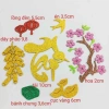 Combo Đào Rời Đáy Phẳng Dán Dưa Dừa Bưởi Trang Trí Tết - Giá 25.000 VNĐ Giảm Sốc 5