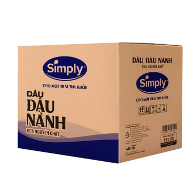 Combo Dầu Đậu Nành Simply 5L + 1L Nguyên Chất - Giá Ưu Đãi 465.000 VNĐ