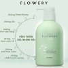 Combo Dầu Gội, Dầu Xả, Sữa Tắm Nước Hoa Muối Biển Flowery 500ml - Dưỡng Tóc, Giá 80.200₫