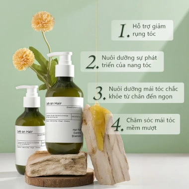 Combo Dầu Gội + Kem ủ tóc Lab on Hair 300ml+250ml Cải thiện gãy rụng, dưỡng ẩm, 390k 3 Combo Dầu Gội + Kem ủ tóc Lab on Hair 300ml+250ml Cải thiện gãy rụng, dưỡng ẩm, 390k 3