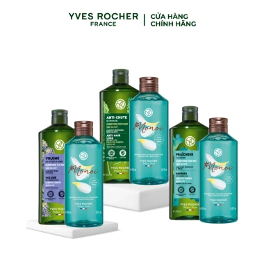 Combo Dầu Gội Không Sulfate Yves Rocher + Sữa Tắm 2 trong 1 Hương Tiaré Monnoi 300ml và 400ml - Giá 544k 2