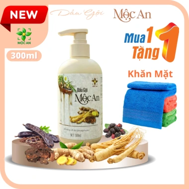 Combo Dầu Gội Mộc AN 300ml + Mộc 500ml Thiên Nhiên Giảm Rụng Tóc Suôn Mượt 125k 6 Combo Dầu Gội Mộc AN 300ml + Mộc 500ml Thiên Nhiên Giảm Rụng Tóc Suôn Mượt 125k 6