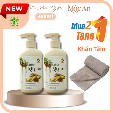 Combo Dầu Gội Mộc AN 300ml + Mộc 500ml Thiên Nhiên Giảm Rụng Tóc Suôn Mượt 125k 7 Combo Dầu Gội Mộc AN 300ml + Mộc 500ml Thiên Nhiên Giảm Rụng Tóc Suôn Mượt 125k 7
