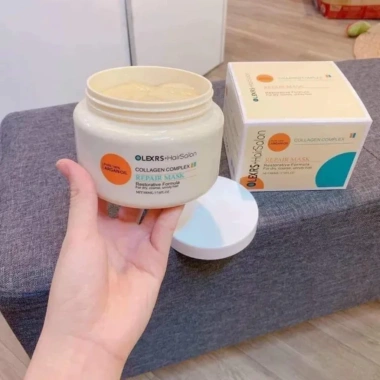 Combo Dầu Gội & Ủ Tóc Collagen Olexrs 960ml/500ml - Phục Hồi Tóc Hư Tổn, Giảm Giá 430k