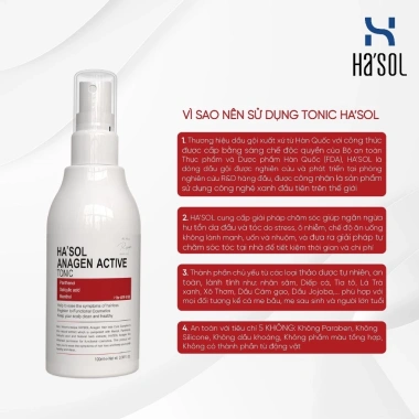 Combo Dầu Gội Volume Hair Hasol 500g + Xịt Dưỡng Kích Mọc Tóc 100ml - Phục Hồi Tóc Hư Tổn, Giá Chỉ 620k