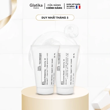Combo dầu gội xả Glatika 50ml-50ml: Làm sạch sâu, tóc chắc khỏe, bóng mượt - Giảm giá 299.000₫