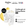 Combo dầu gội xả Glatika 50ml-50ml: Làm sạch sâu, tóc chắc khỏe, bóng mượt - Giảm giá 299.000₫ 2