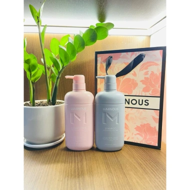 Combo Dầu Gội Xả Luminous 1.000ml – Phục hồi, hương nước hoa cao cấp, giá 666k