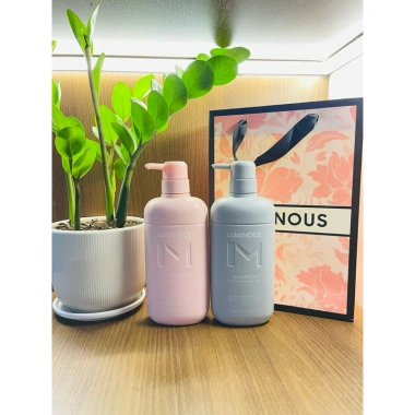 Combo Dầu Gội Xả Luminous 1.000ml – Phục hồi, hương nước hoa cao cấp, giá 666k